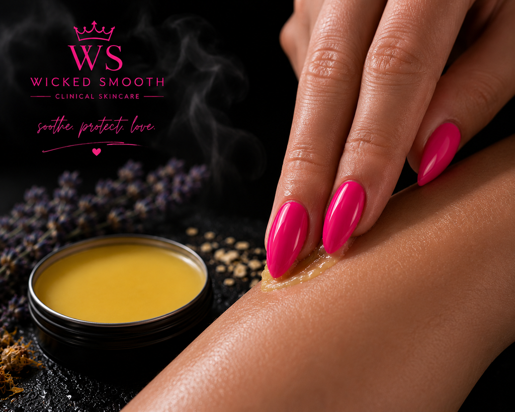STOP IT post-wax balm by Wicked Smooth